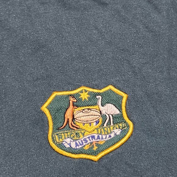 VTG IRB Australia Wallabies Rugby World Cup Mens M Medium? Jersey T Shirt - Picture 6 of 10